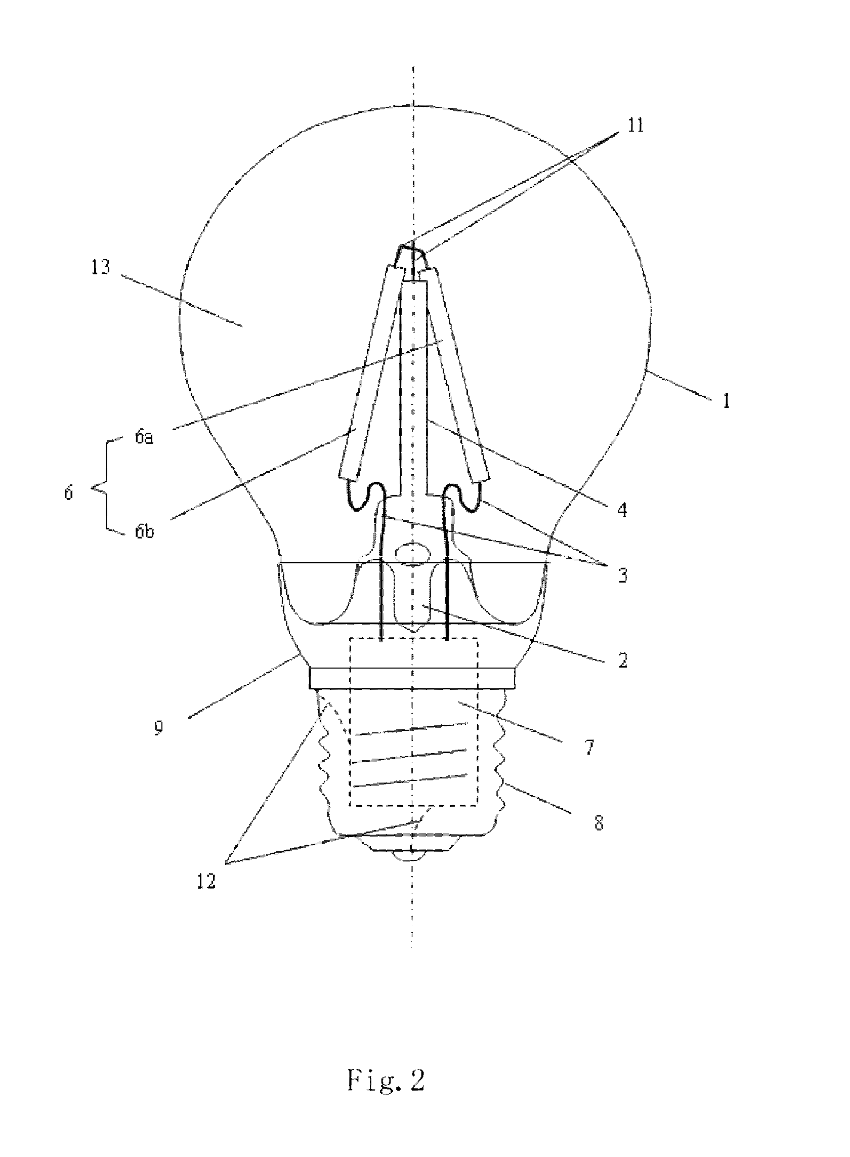 LED light bulb and LED light-emitting strip being capable of emitting 4TT light