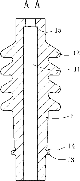 Ceramic insulator and high voltage power capacitor insulator device