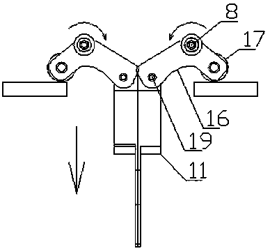 Device for accurately putting medicine into medicine bag