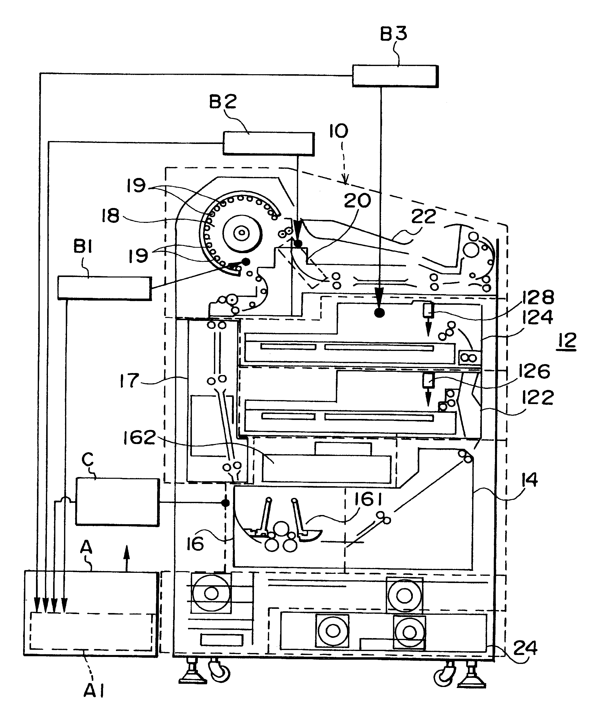 Method for producing image using a photothermographic material