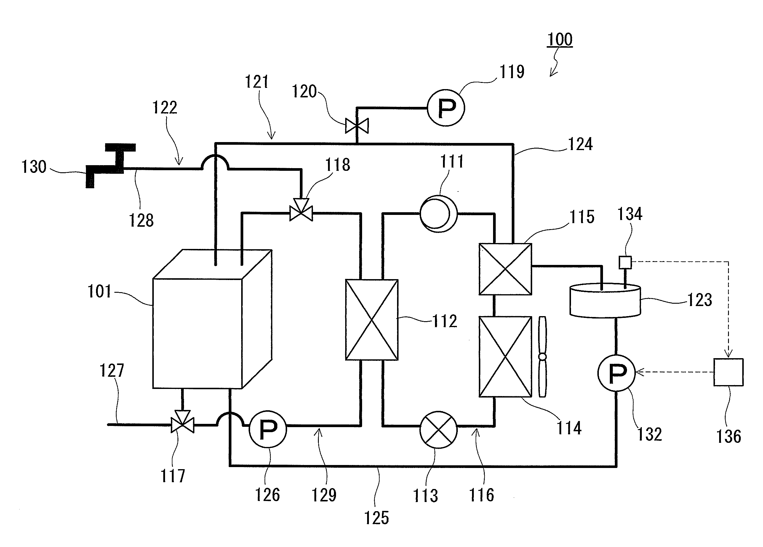 Chemical heat-storage apparatus