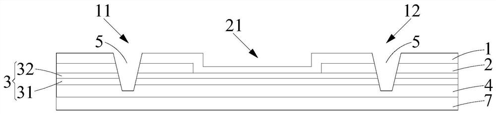 Broken line repairing method of array substrate and array substrate