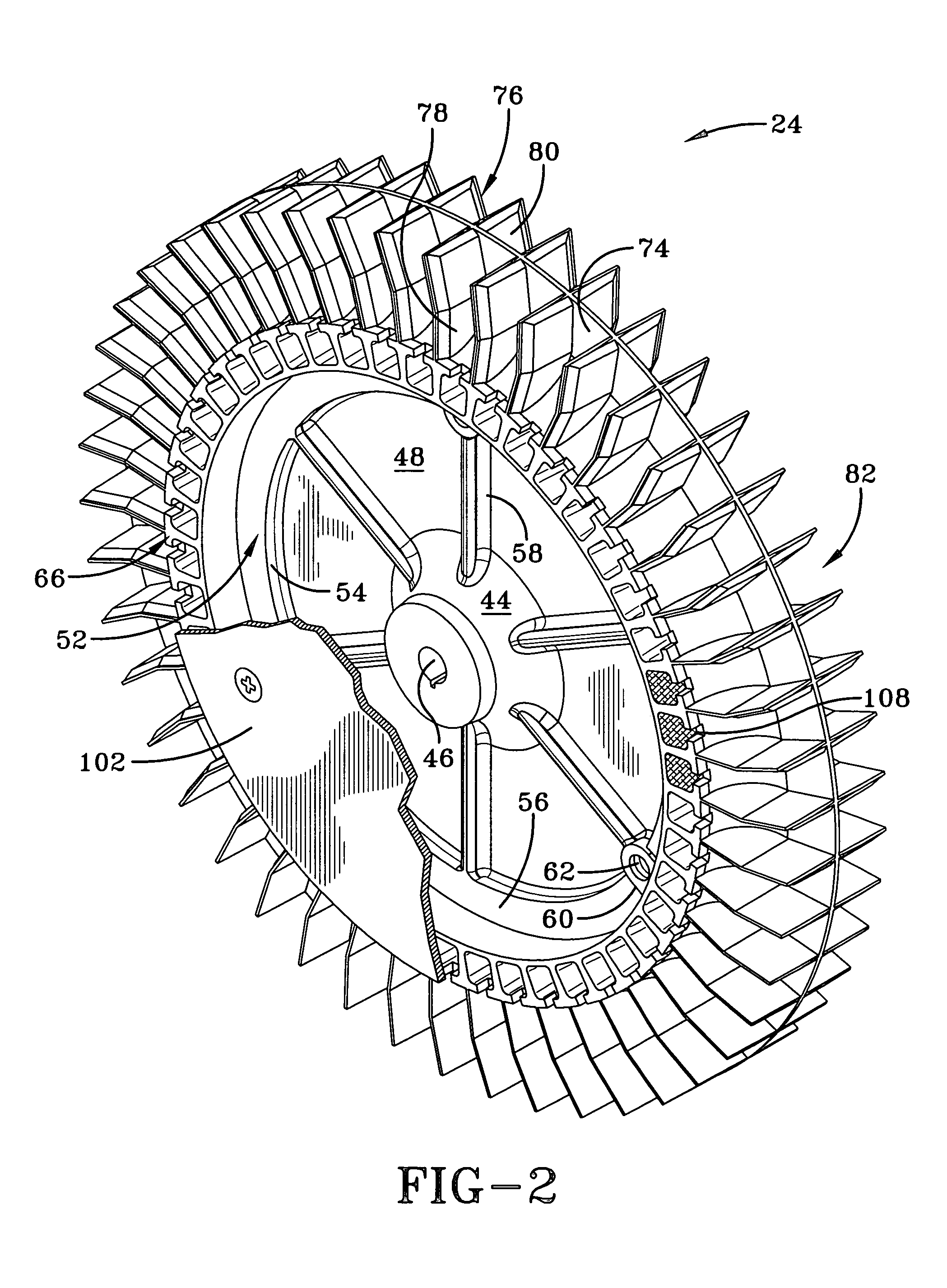 Vortex blower having helmholtz resonators and a baffle assembly