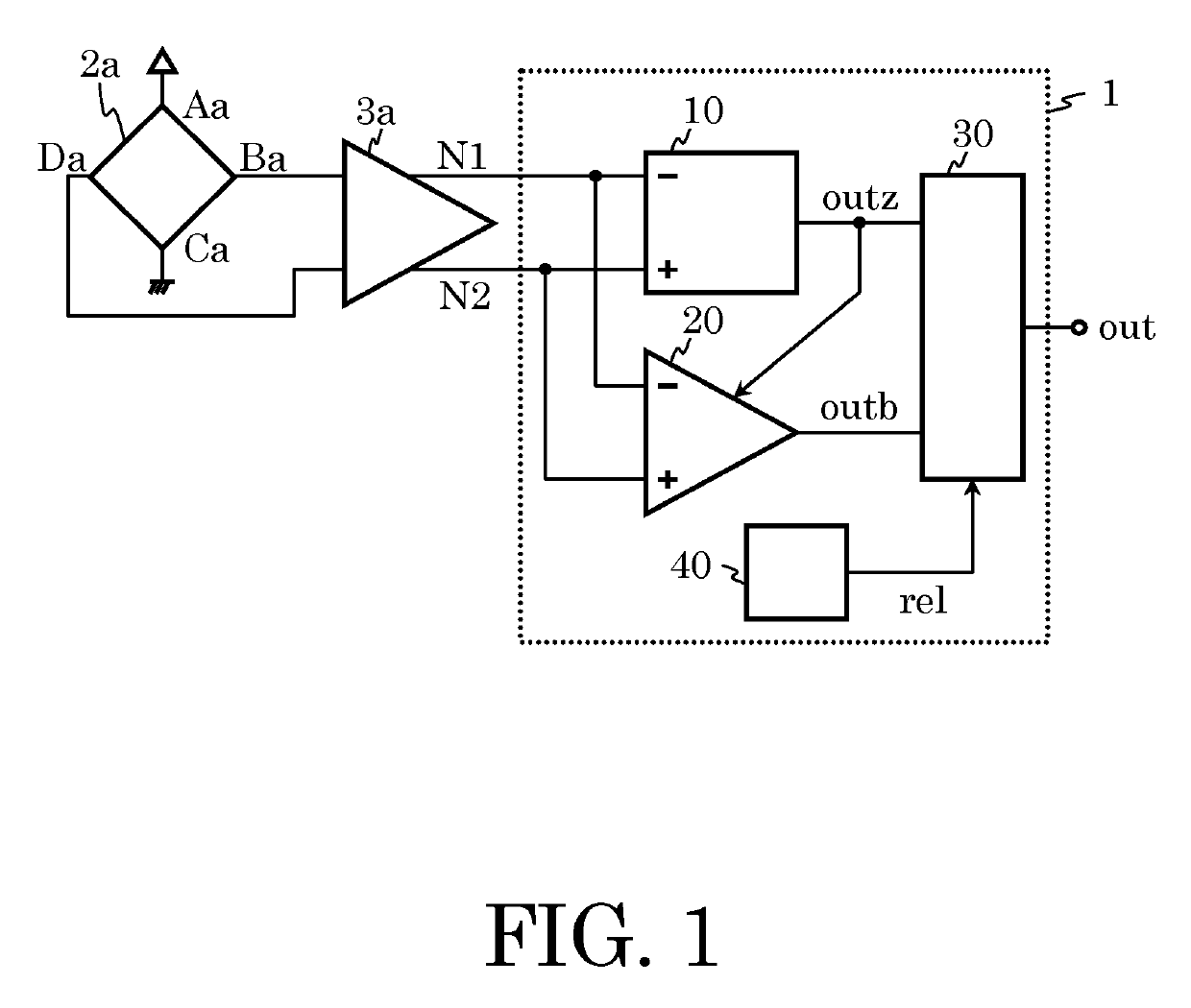 Zero cross detection circuit and sensor device