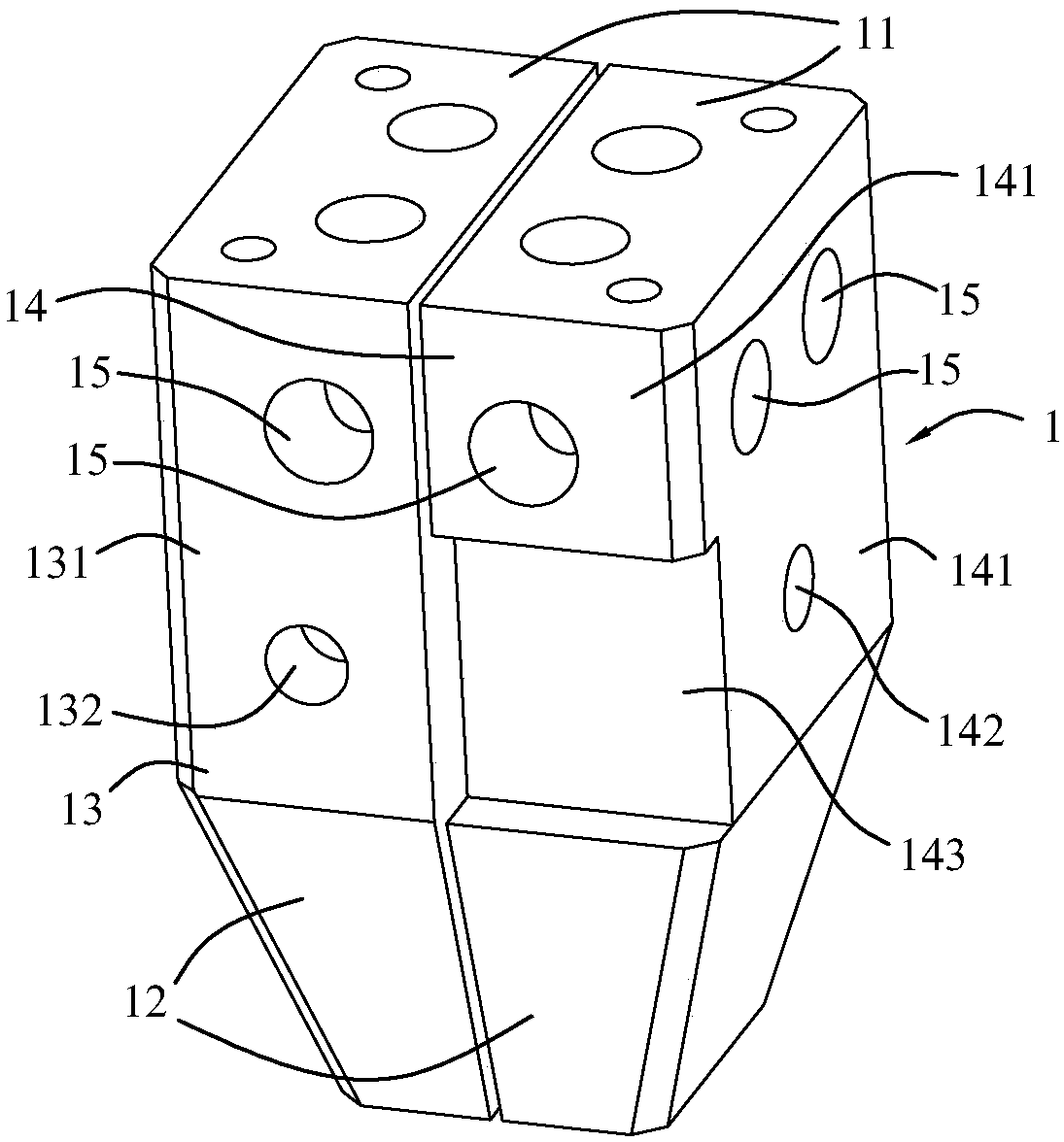 Hot-pressing soldering device adopting circulating water cooling