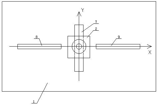 Automatic double-probe test platform based on bitmap tracking method