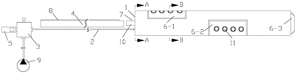 Coal and rock mass stress orientation monitoring method and device