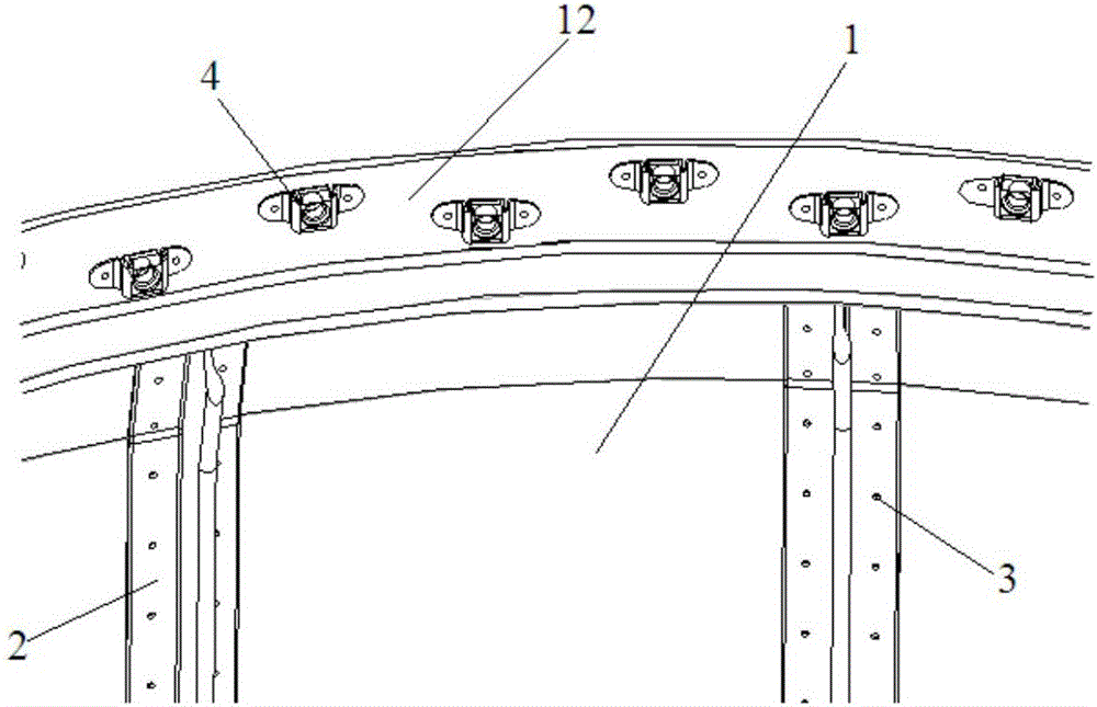 Stringer housing