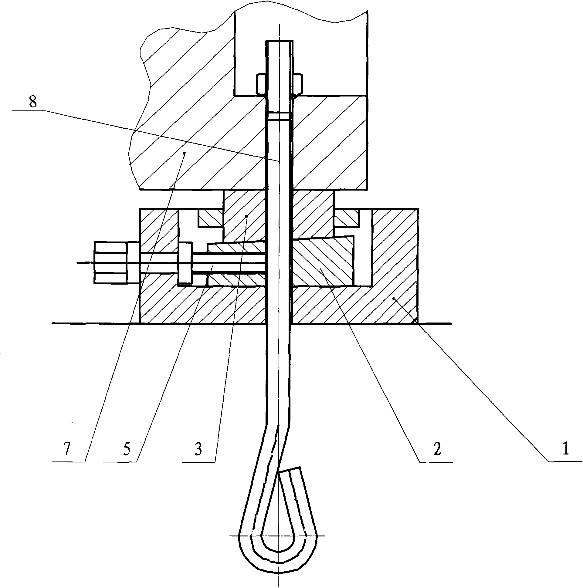 Machine tool metering iron gasket