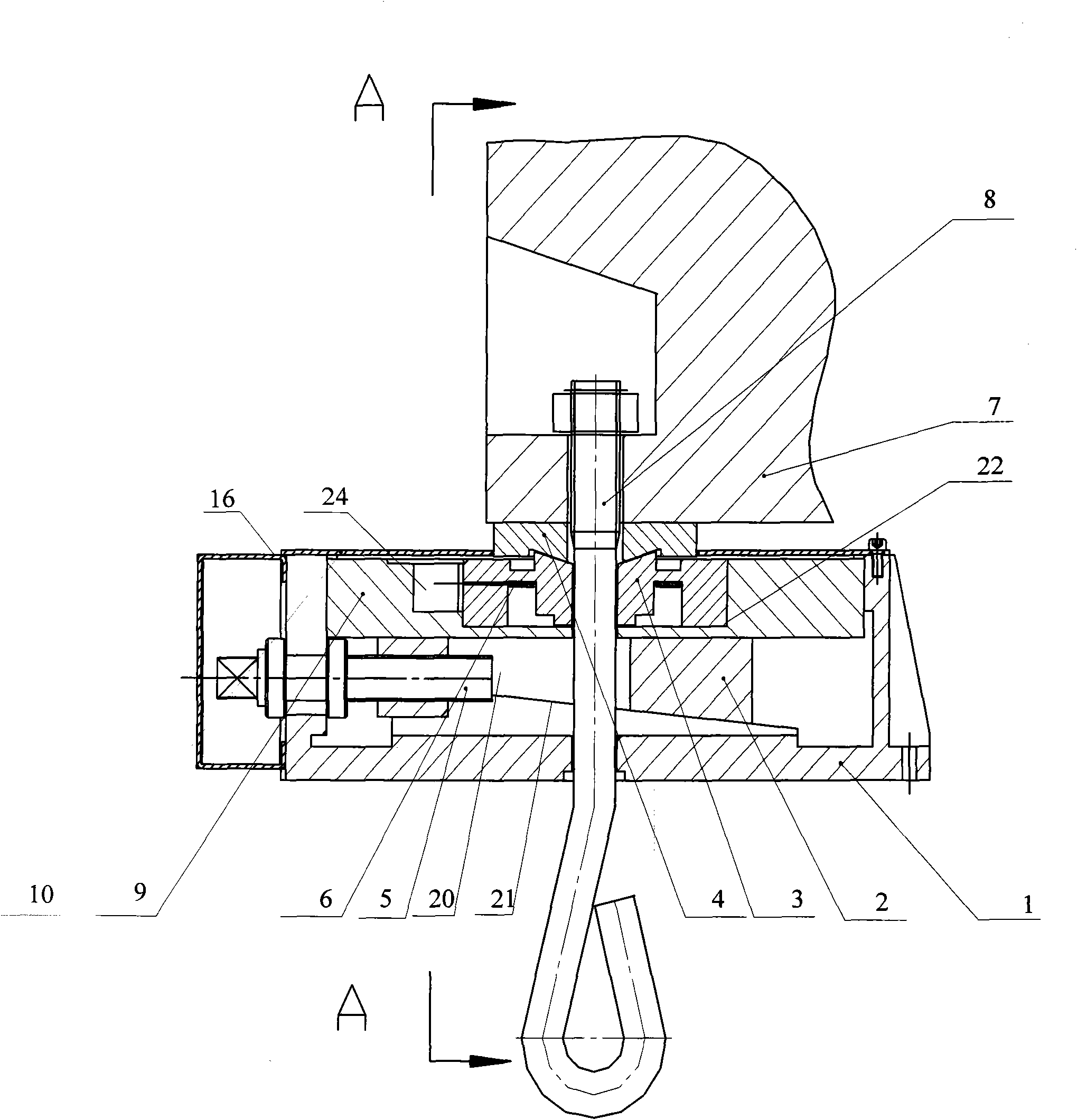 Machine tool metering iron gasket