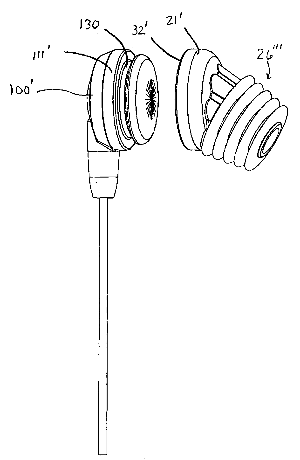 In-ear adapter for earbuds