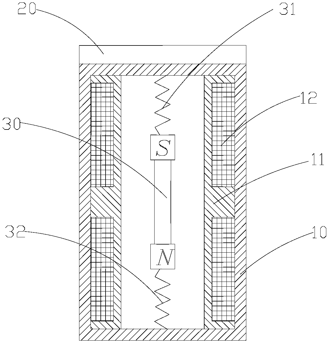 Speaker vibration detecting device