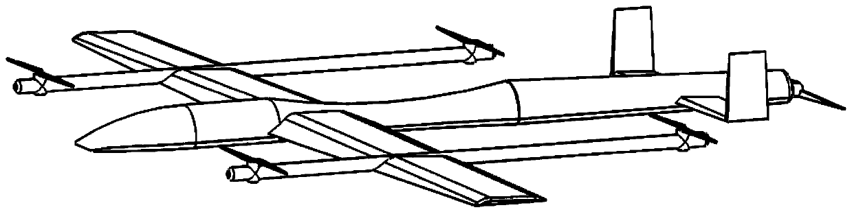 Composite unmanned aerial vehicle semi-physical simulation system