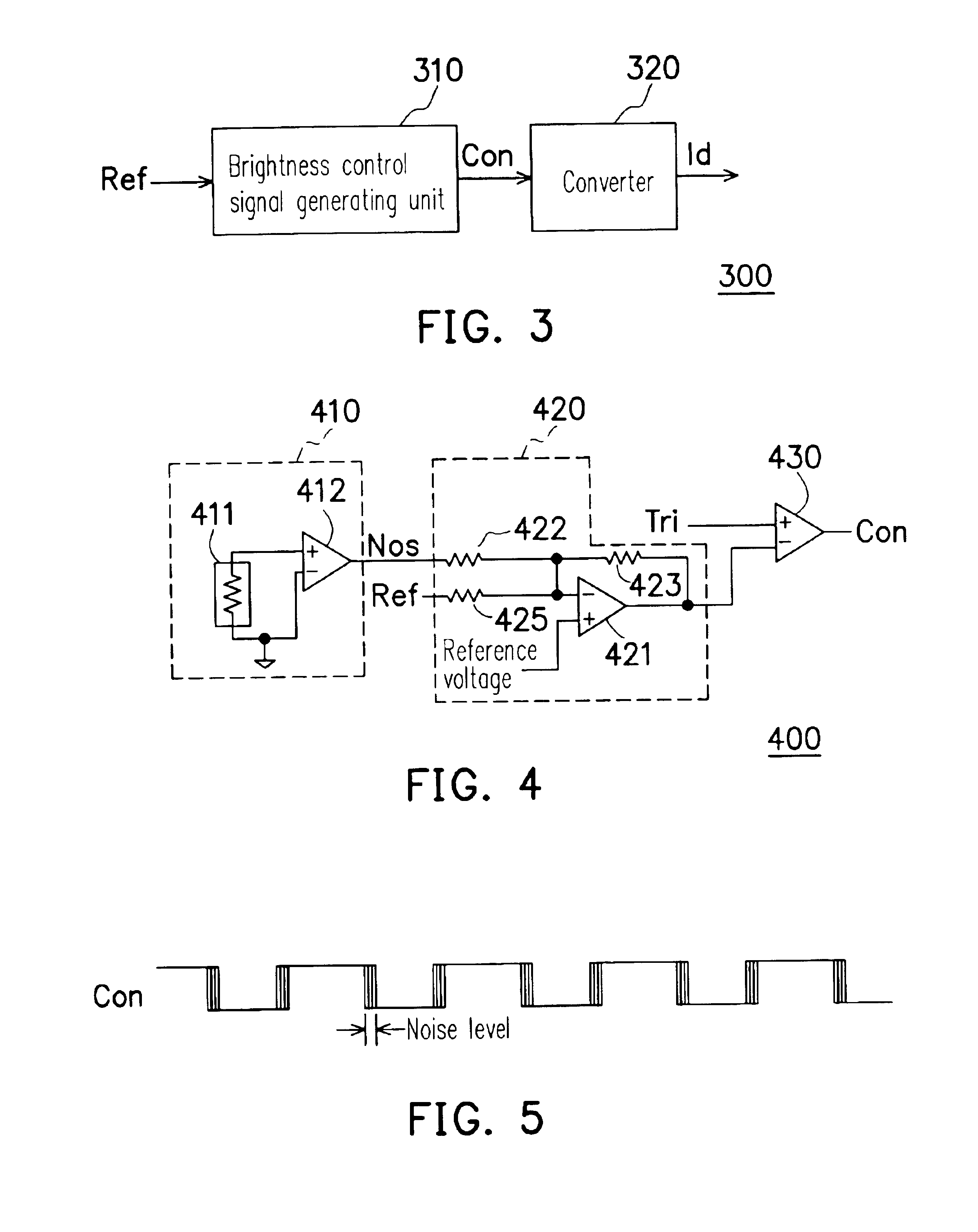 Low-visual noise, jitterized pulse width modulation brightness control circuit