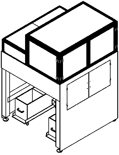 Full-automatic detection device of automobile parts