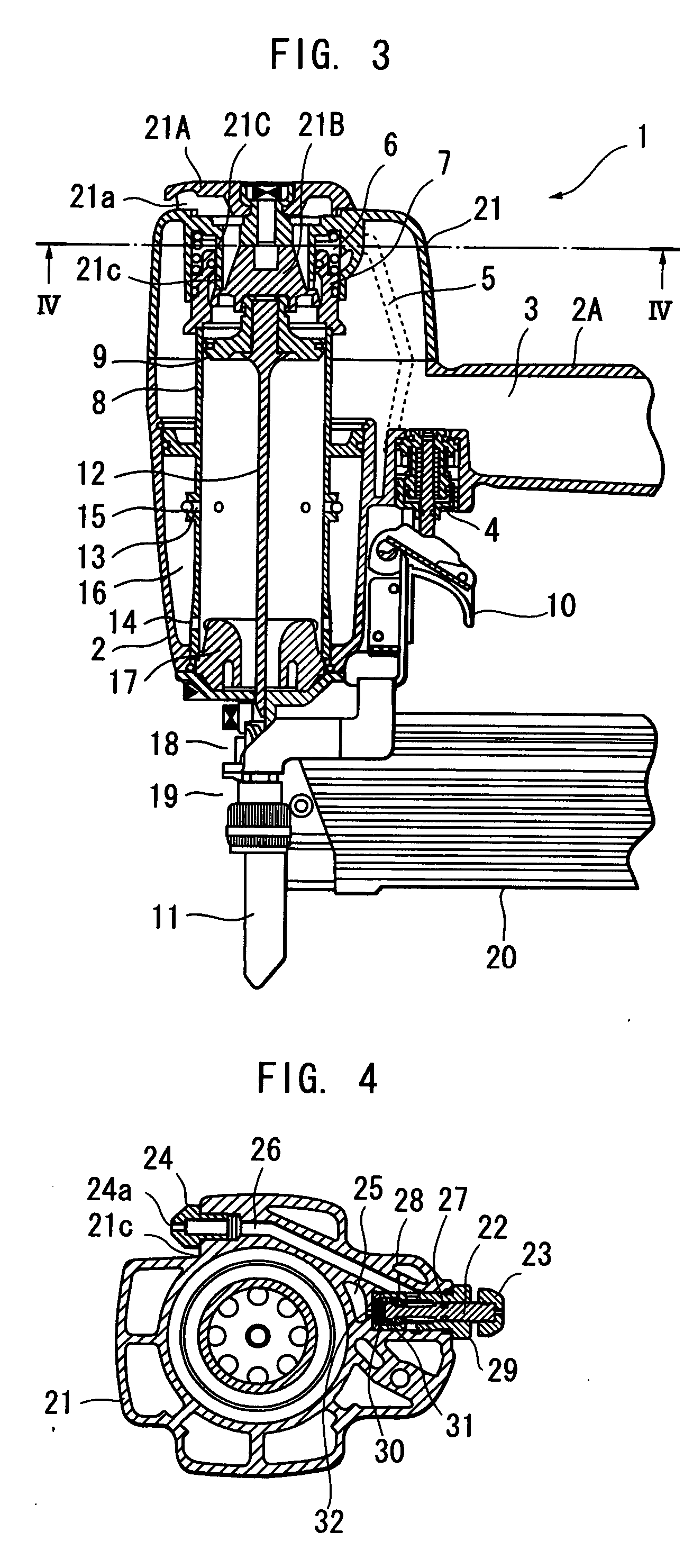 Nail gun provided with duster function