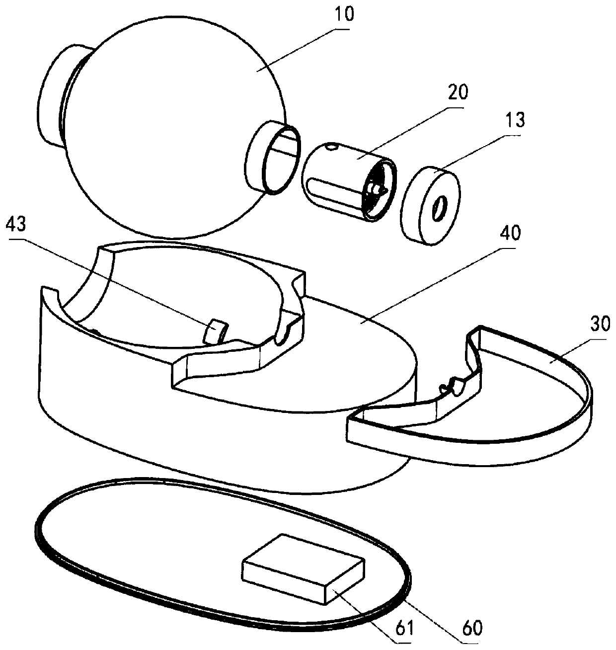 Liquid medium flow control structure, pet water dispenser, craft and water supply method