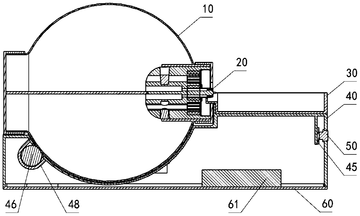 Liquid medium flow control structure, pet water dispenser, craft and water supply method