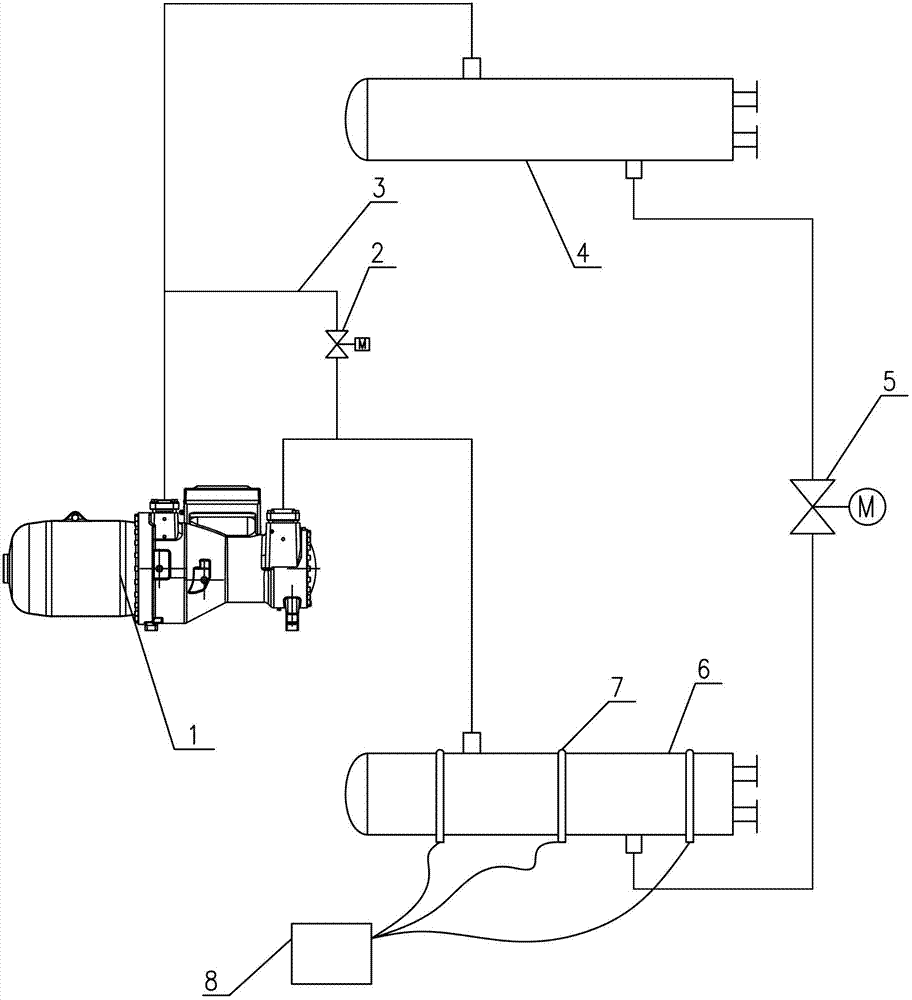 Hydraulic filling type central air-conditioning unit