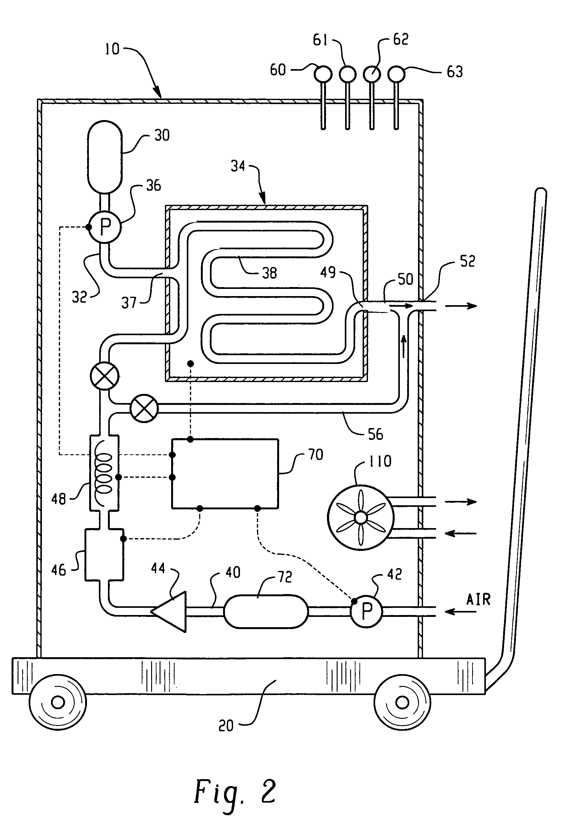 Room decontamination with hydrogen peroxide vapor