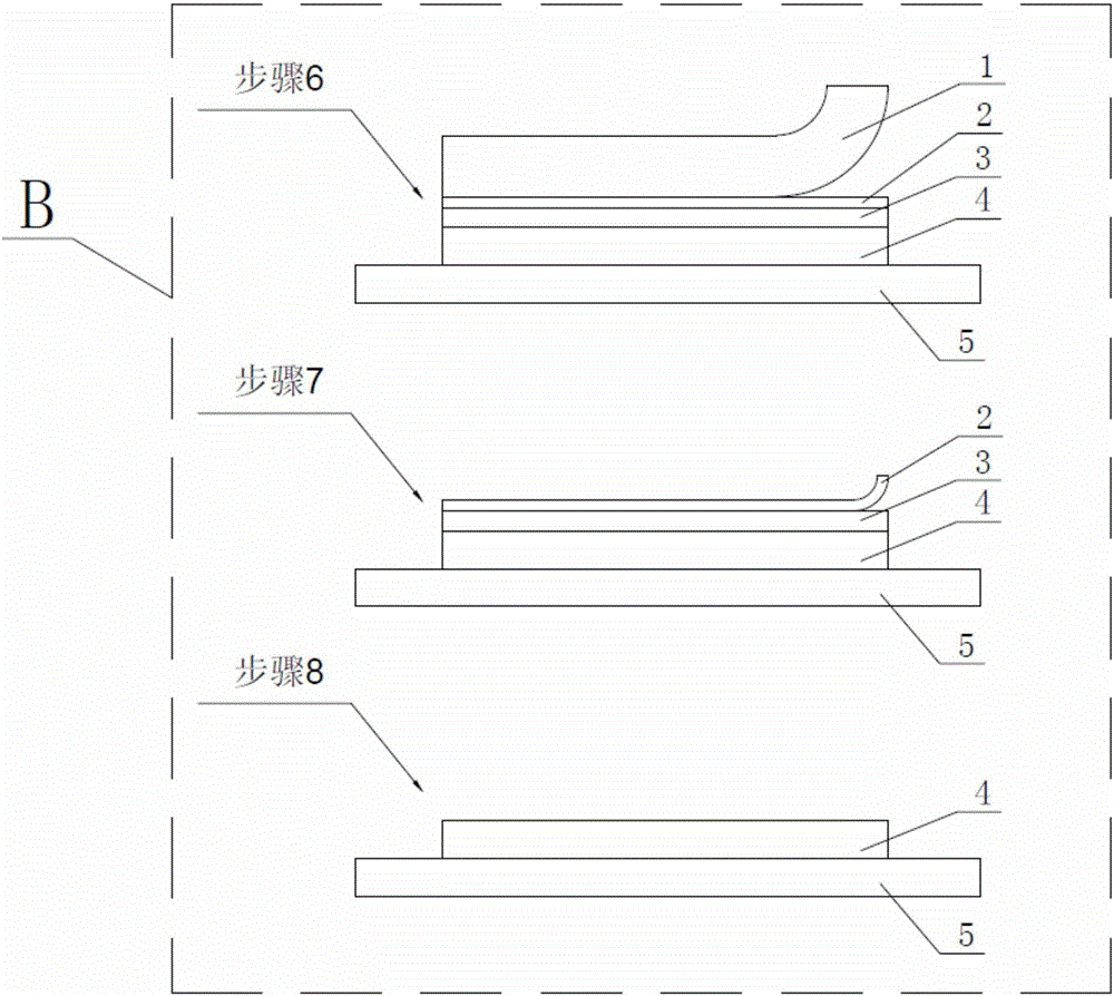 Temporary bonding processing method of sheet workpiece