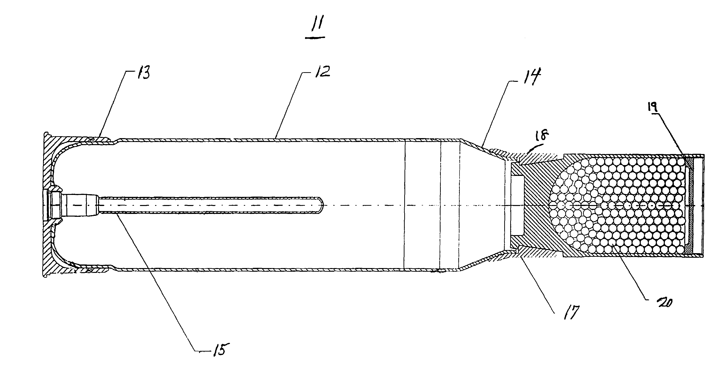 Anti-personnel ammunition