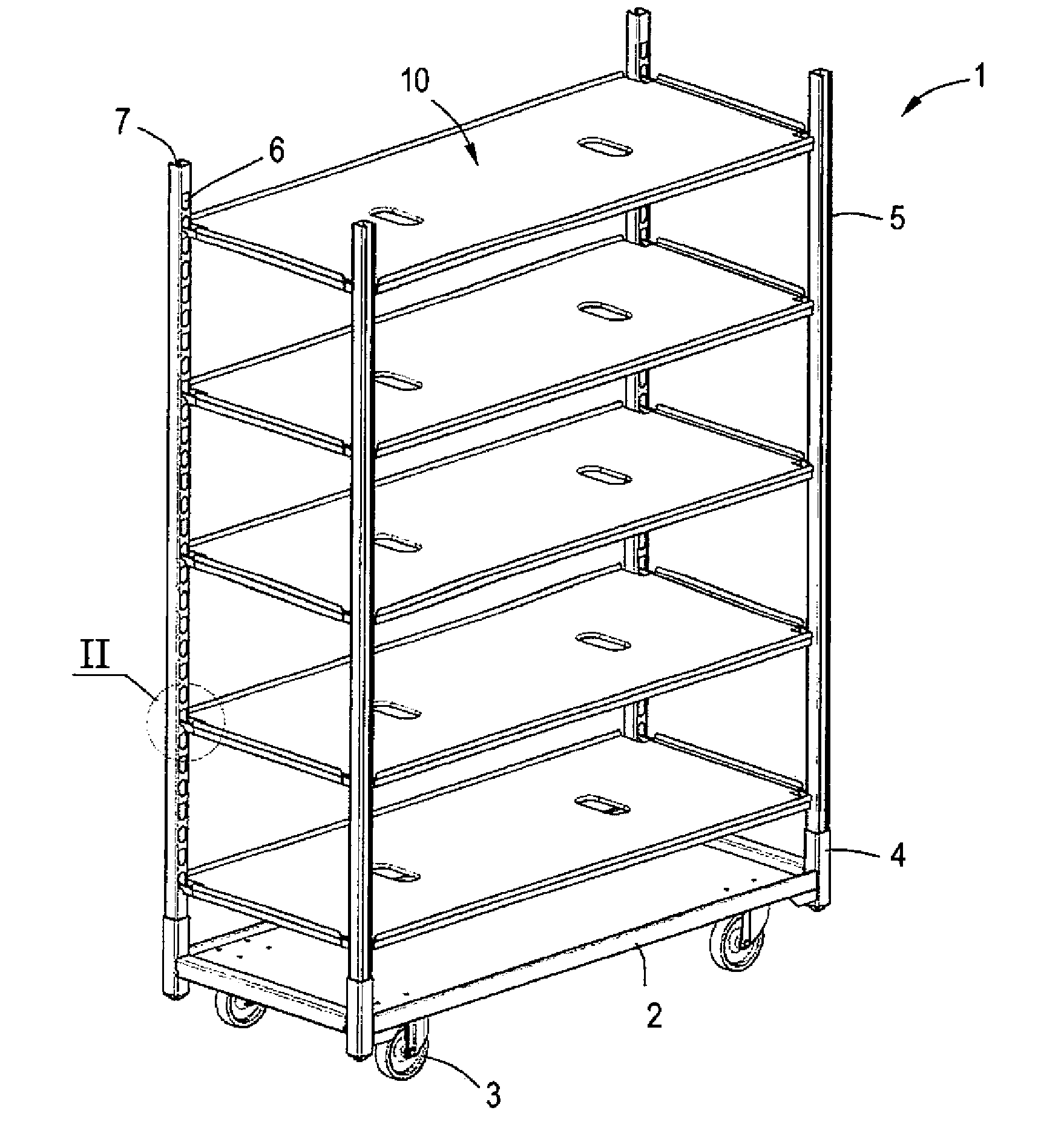 Shelf for a Trolley