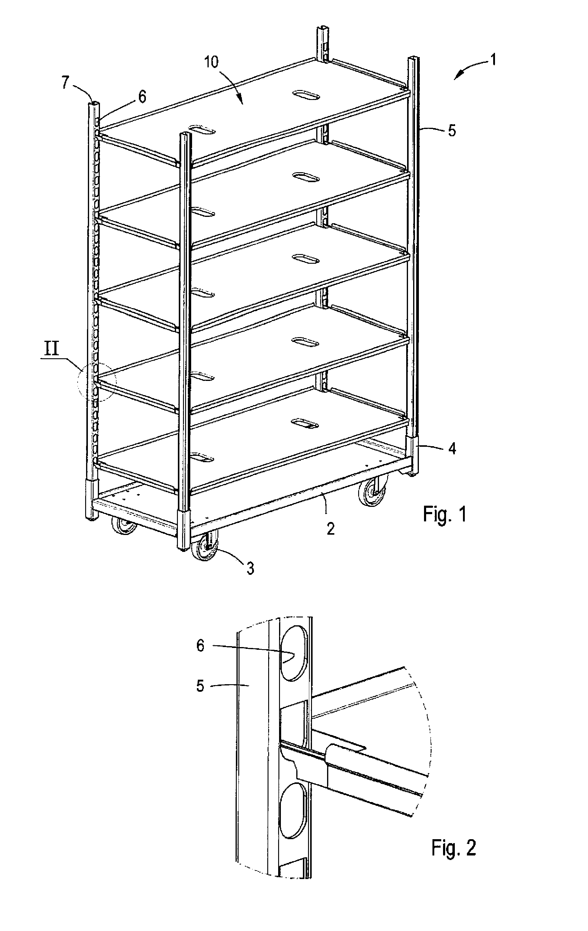 Shelf for a Trolley