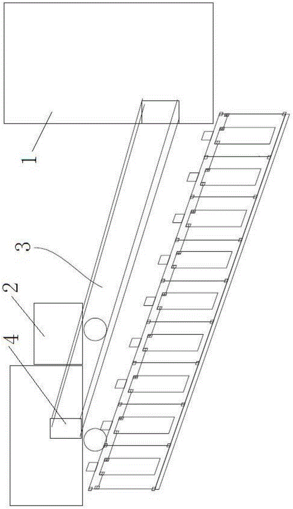 Battery replacing and charging system and method for electric automobile