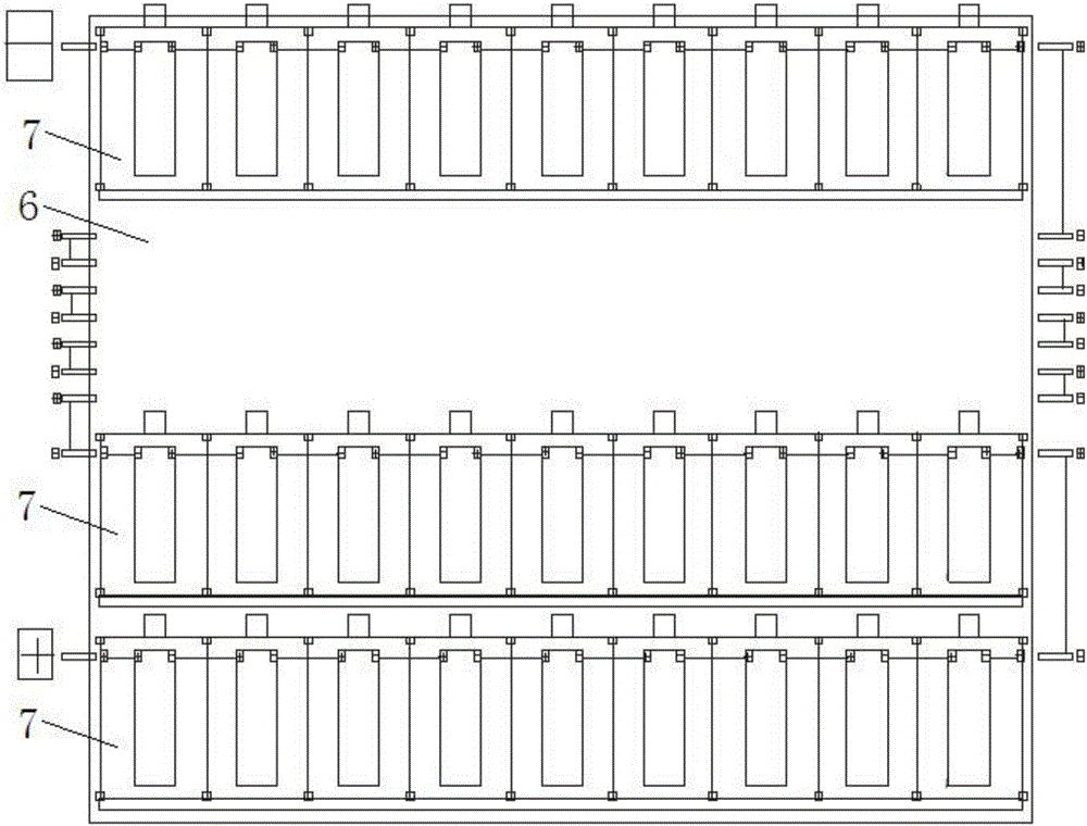 Battery replacing and charging system and method for electric automobile