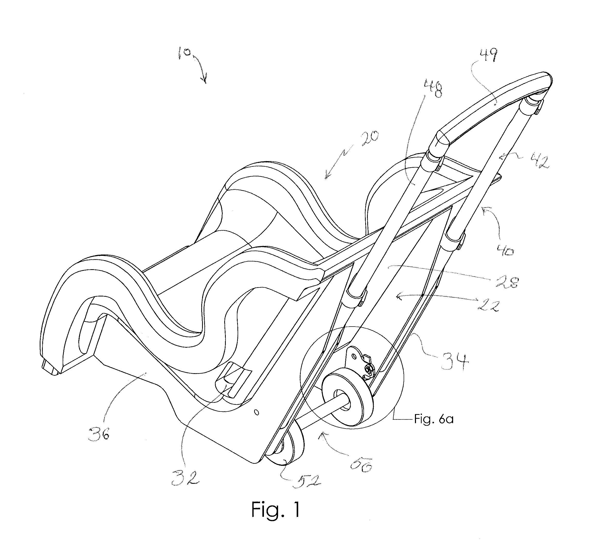 Rolling Car Seat