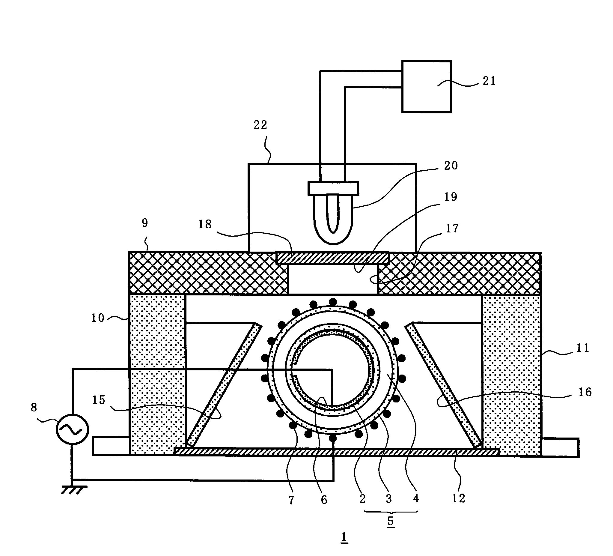 Excimer lamp apparatus