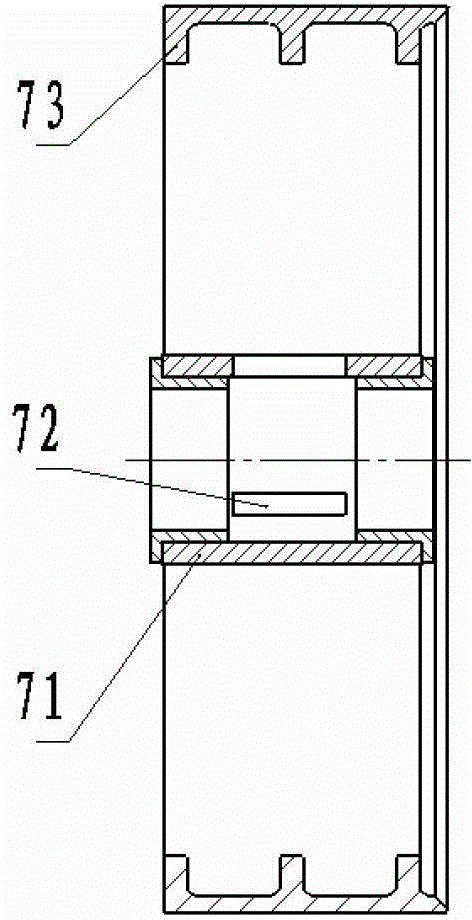 Hydraulic driving pressure adjusting valve for wind tunnel