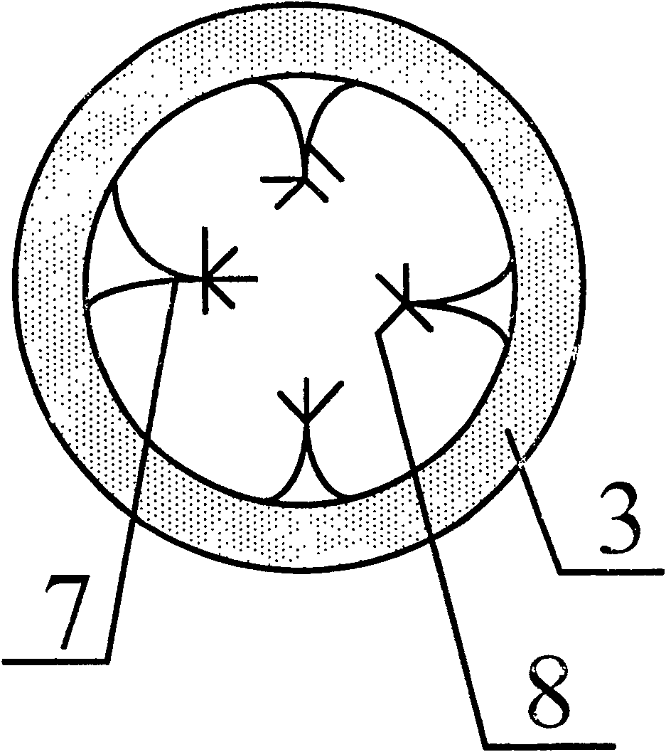 Annular blade type cathode emitting structural panel display device and its production technique