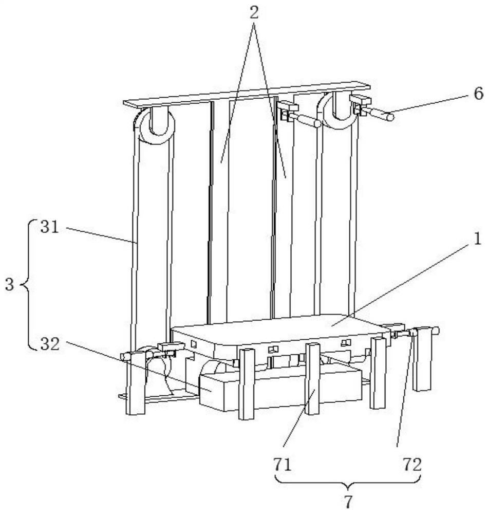 Marine lifting platform