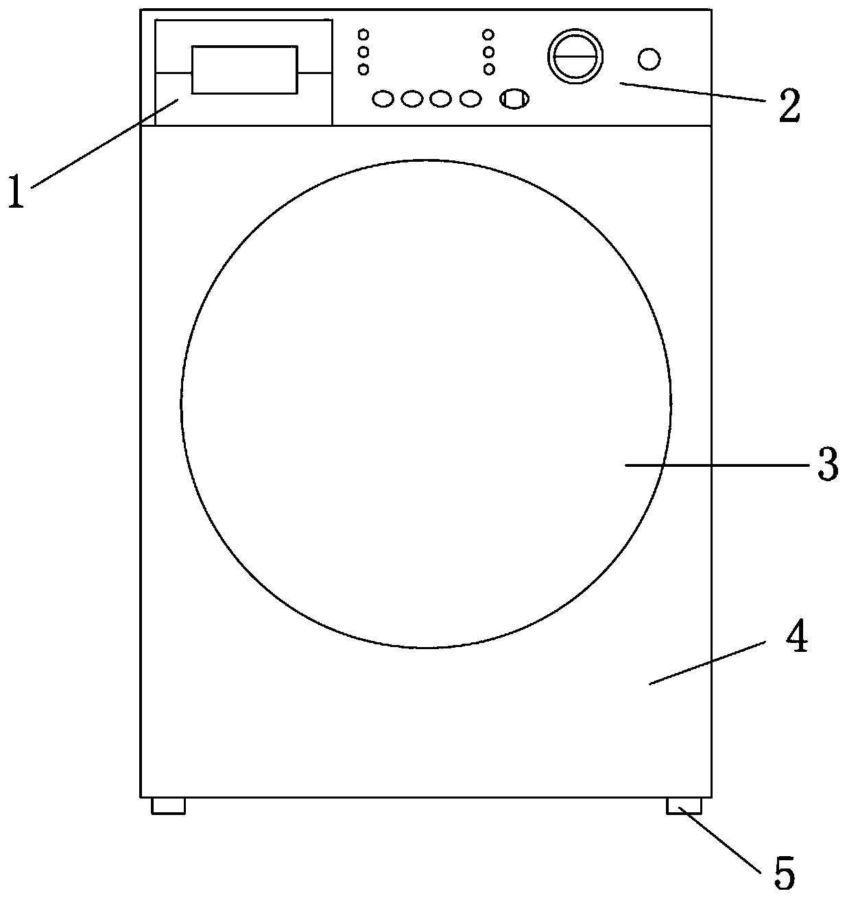 A washing machine with steam washing care function