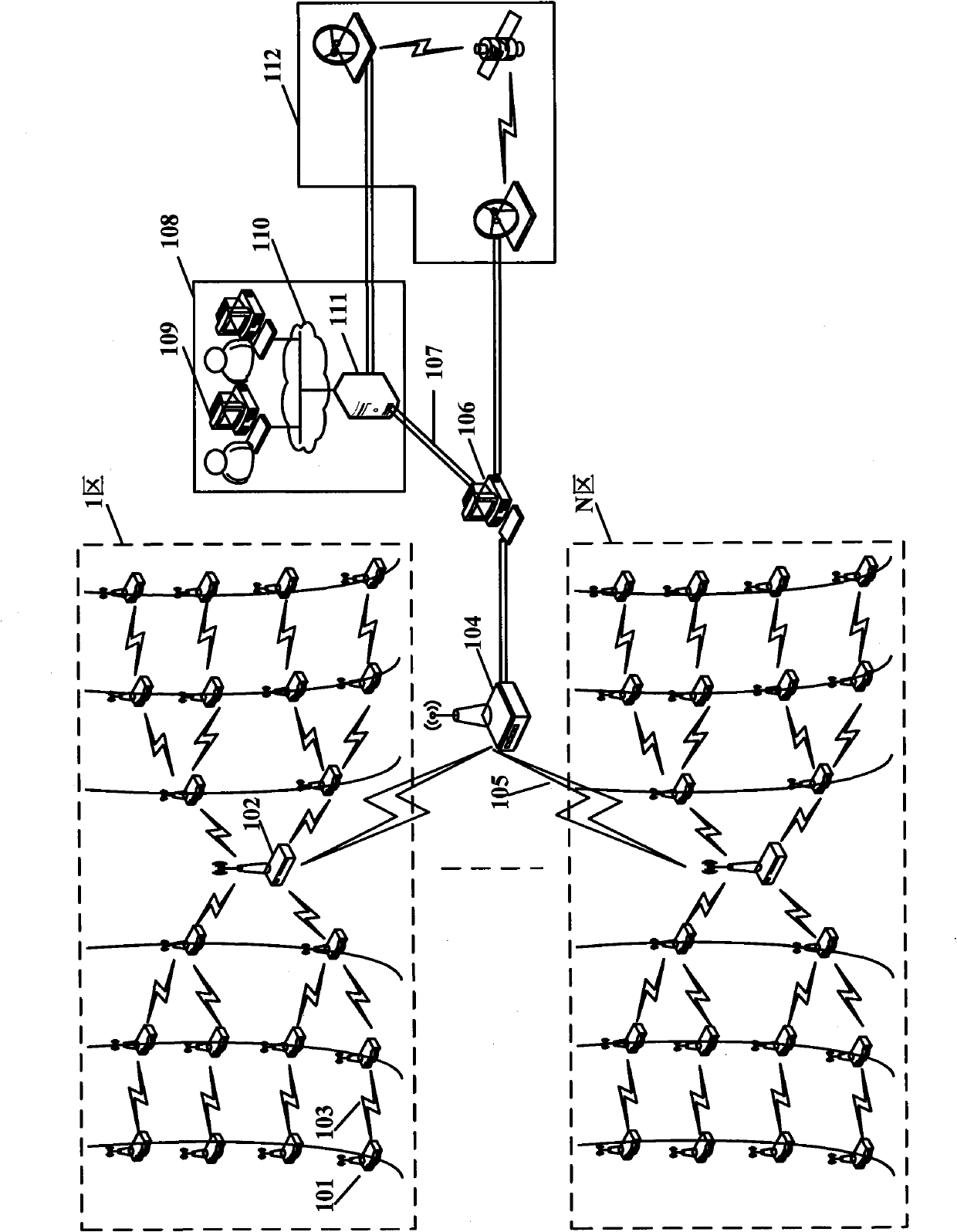 Photovoltaic array positioning tracking monitoring system based on internet of things and operating method