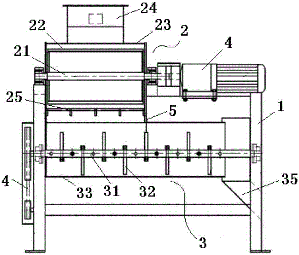 Self-adaptive camellia oleifera fruit peeling device