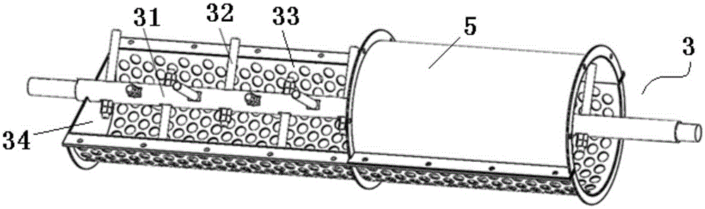 Self-adaptive camellia oleifera fruit peeling device