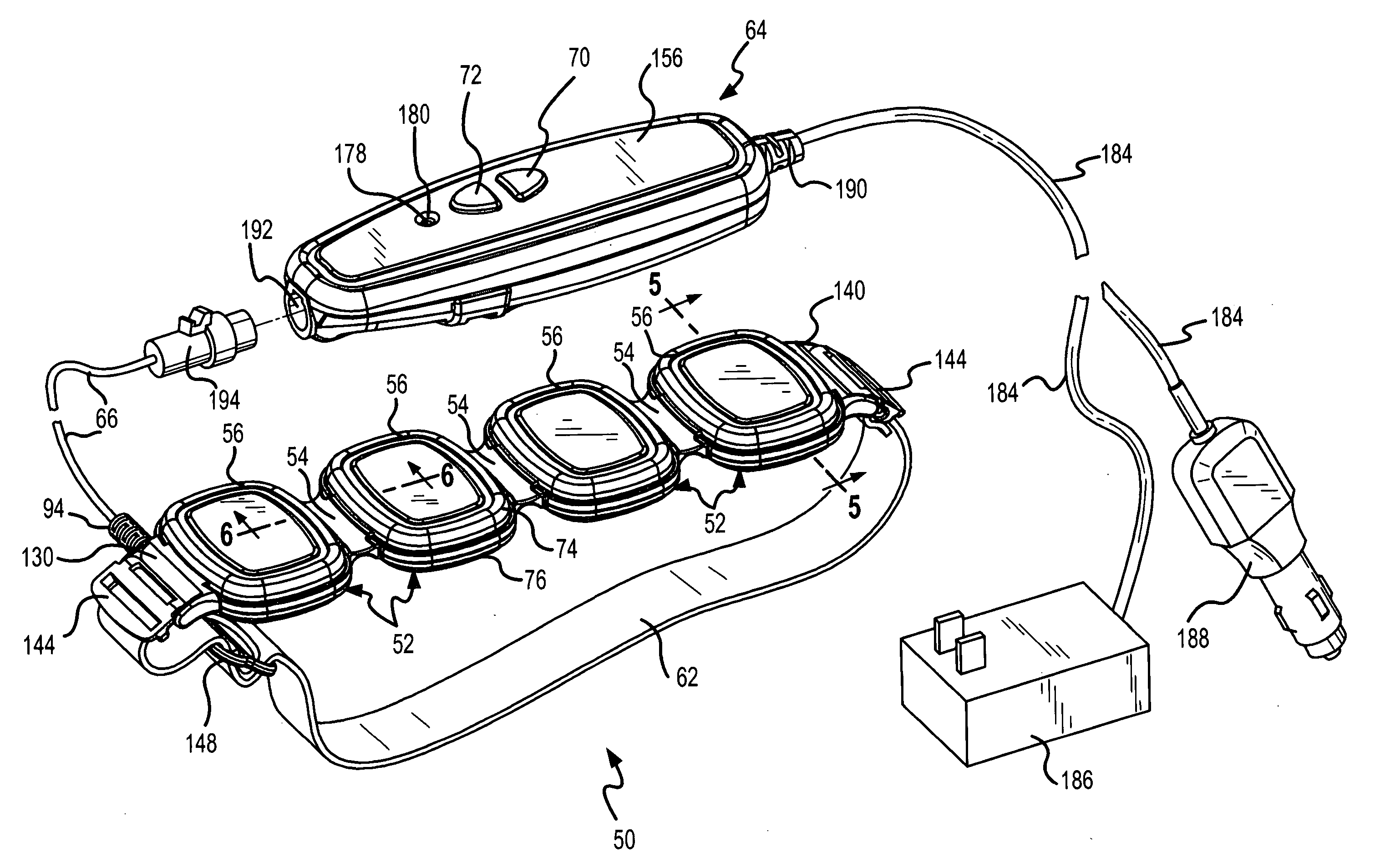 Heat and light therapy treatment device and method