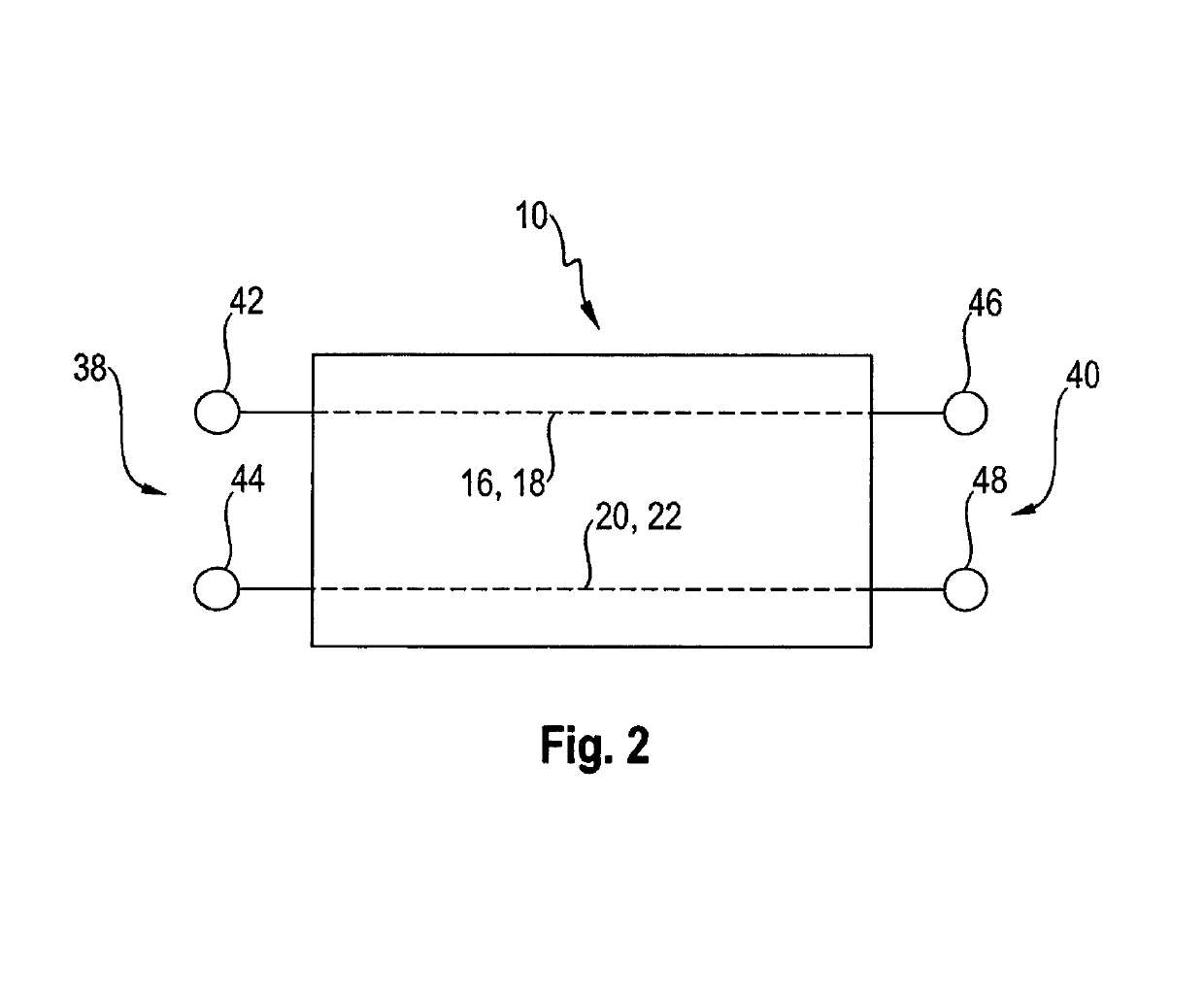 Cable for transmitting electrical signals