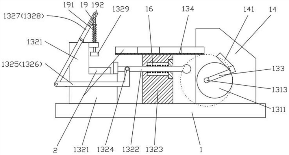 An automatic feeding device for end face processing