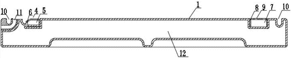 Solar flat-plate heat collector