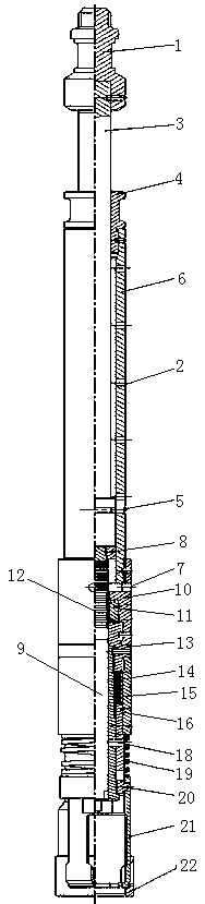 A mechanical choke fishing tool and its operating method