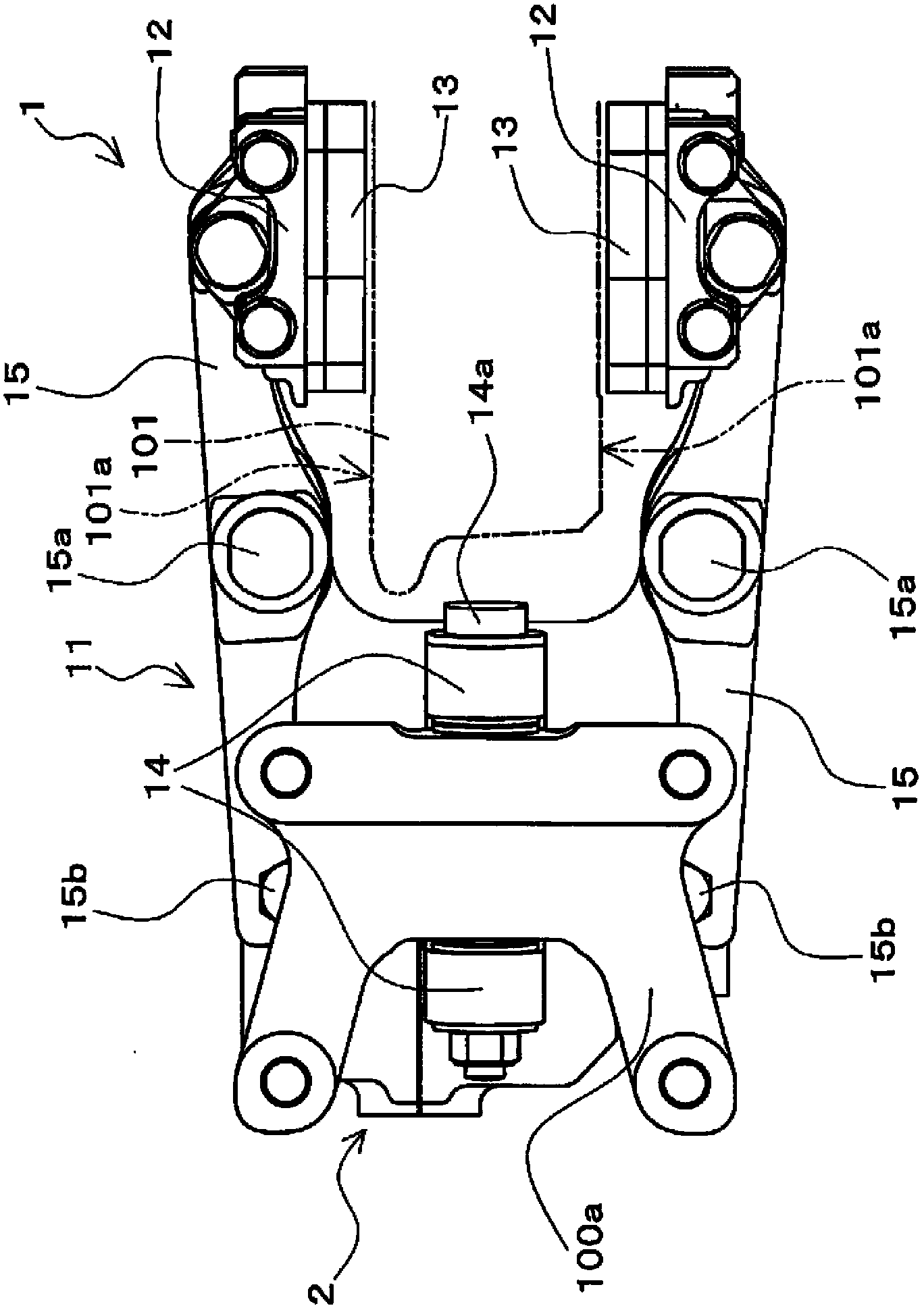 Brake cylinder device and disk brake device