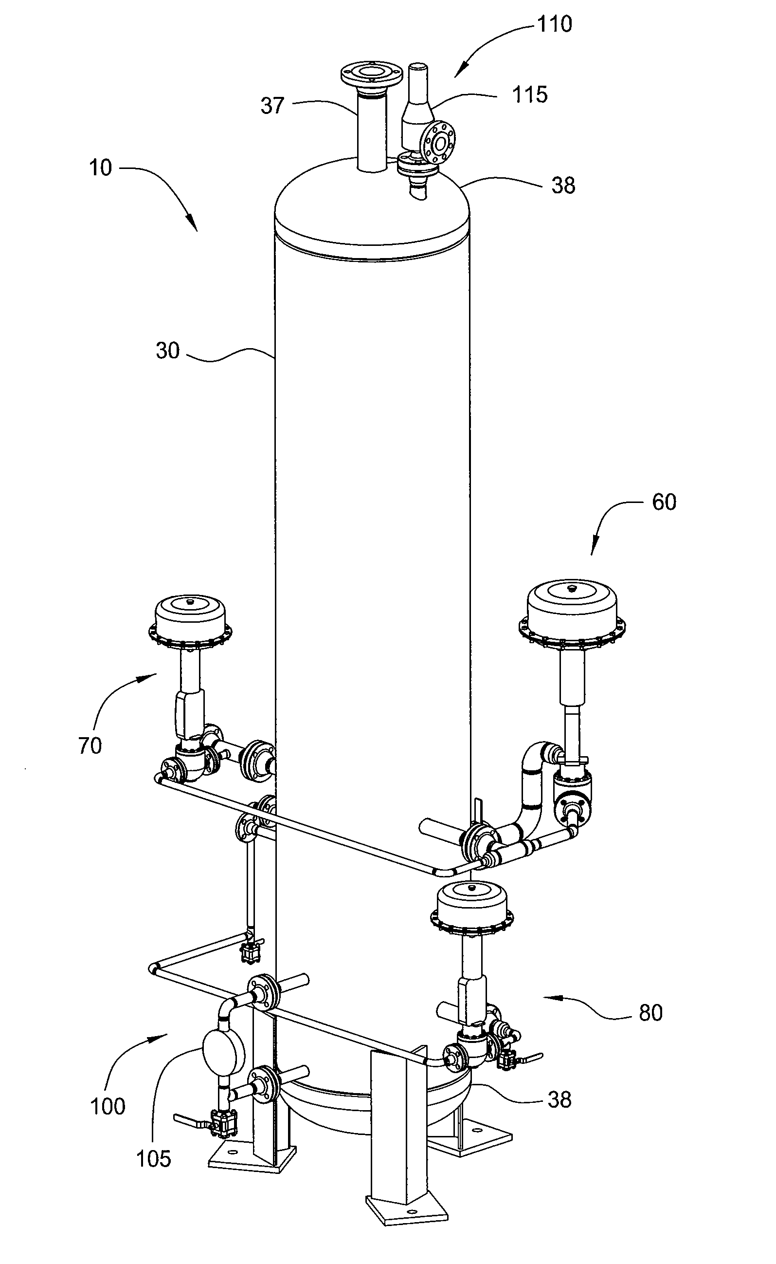 Combined multi-stream heat exchanger and conditioner/control unit