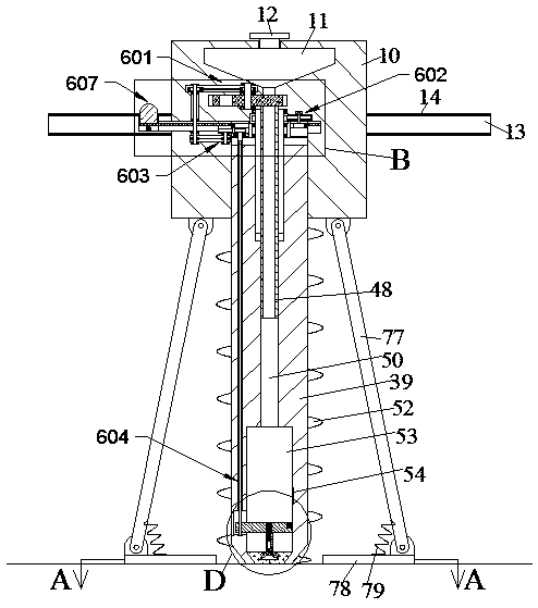 Slope protection greening device