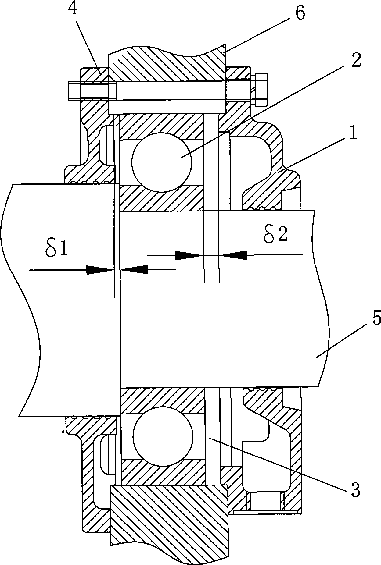 Motor and method for improving running reliability of motor