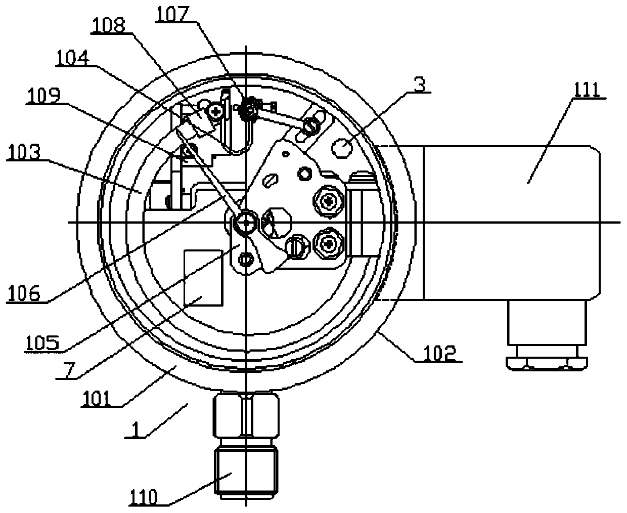 Gas density relay with sealing performance self-checking function and implementation method thereof