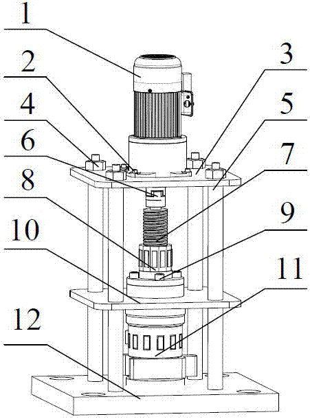 Efficient ultrasonic vibration assisted forming tantalum capacitor pressing device